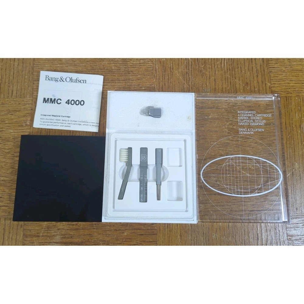 Bang & Olufsen MMC 4000 Turntable Phono Cartridge w/ Stylus & Original Kit/Case